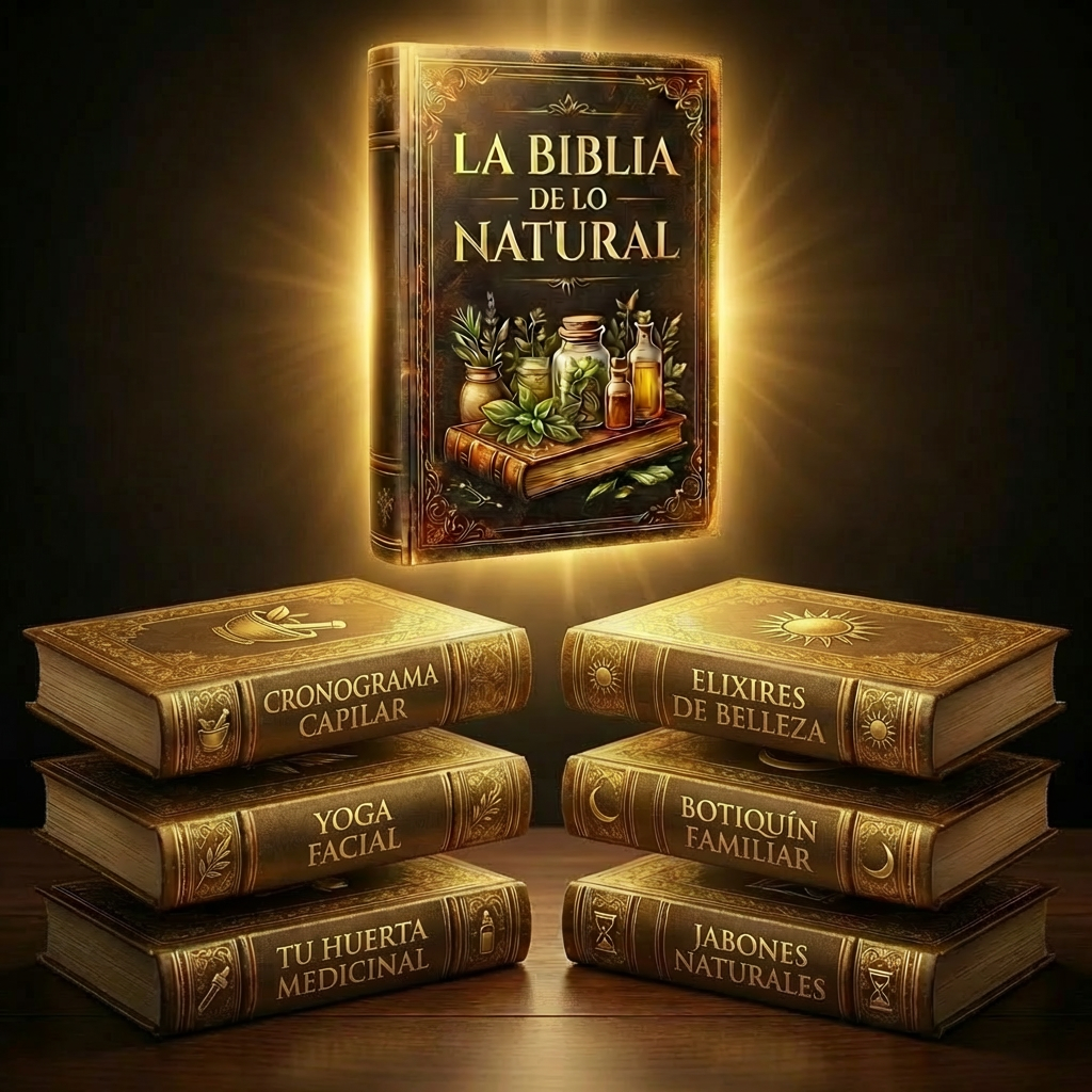 LA BIBLIA DE LO NATURAL: Creá tu propio Botiquín & Spa desde el calor de tu hogar  + 6 Bonos Exclusivos